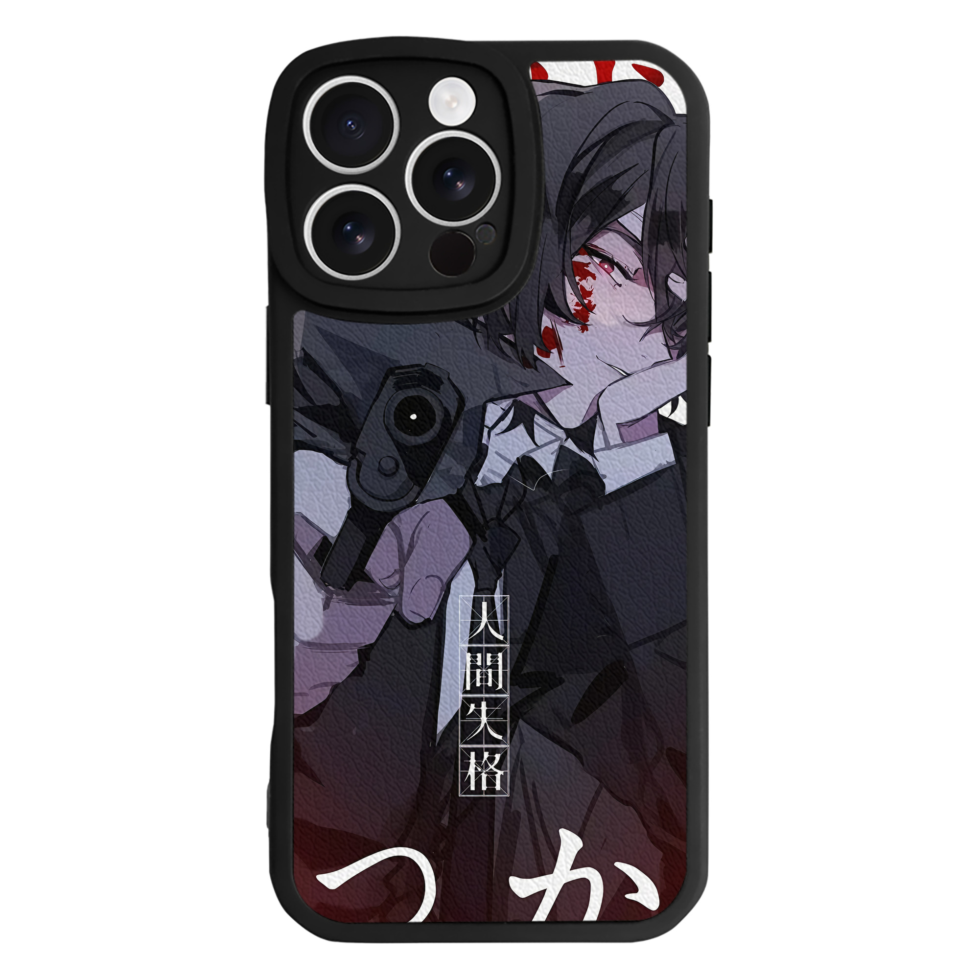 （画像用） 文豪ストレイドッグス Bungo Stray Dogs 【iPhone 16シリーズ対応】シリコンスマホケース（レザー調） 材質：シリコン